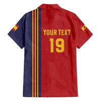 Custom World Football 2026 Spain Hawaiian Shirt Road To The Champions - Wonder Print Shop