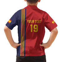 Custom World Football 2026 Spain Hawaiian Shirt Road To The Champions - Wonder Print Shop