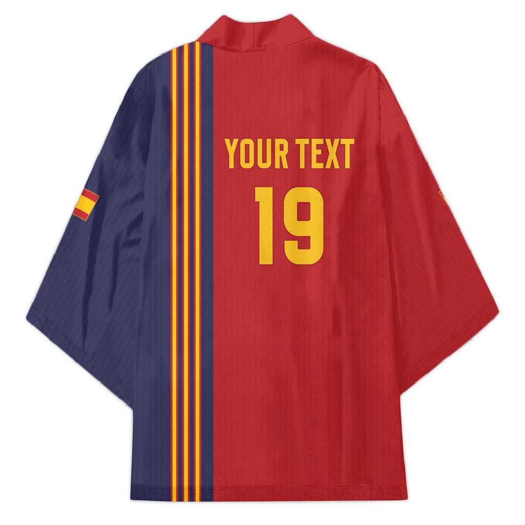 Custom World Football 2026 Spain Kimono Road To The Champions - Wonder Print Shop