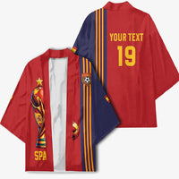 Custom World Football 2026 Spain Kimono Road To The Champions - Wonder Print Shop