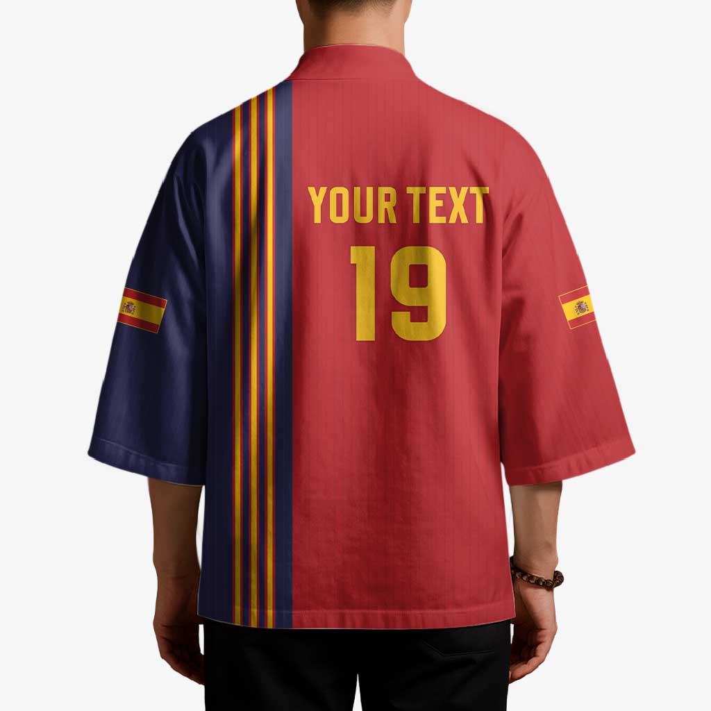 Custom World Football 2026 Spain Kimono Road To The Champions - Wonder Print Shop