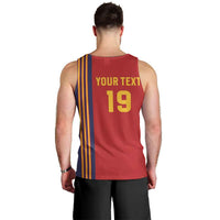 Custom World Football 2026 Spain Men Tank Top Road To The Champions - Wonder Print Shop