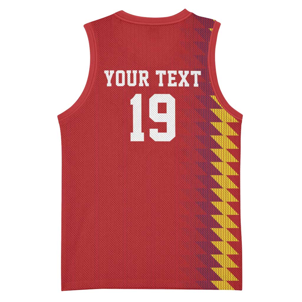 Custom World Football 2026 Spain Basketball Jersey Spanish Bull Rising Champions - Wonder Print Shop