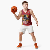 Custom World Football 2026 Spain Basketball Jersey Spanish Bull Rising Champions - Wonder Print Shop