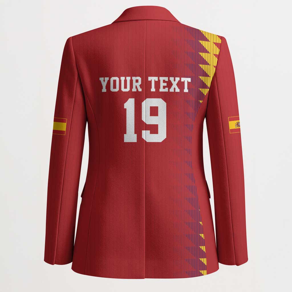 Custom World Football 2026 Spain Blazer Spanish Bull Rising Champions - Wonder Print Shop