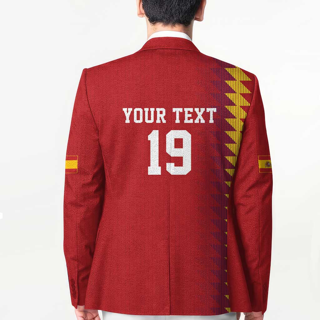 Custom World Football 2026 Spain Blazer Spanish Bull Rising Champions - Wonder Print Shop