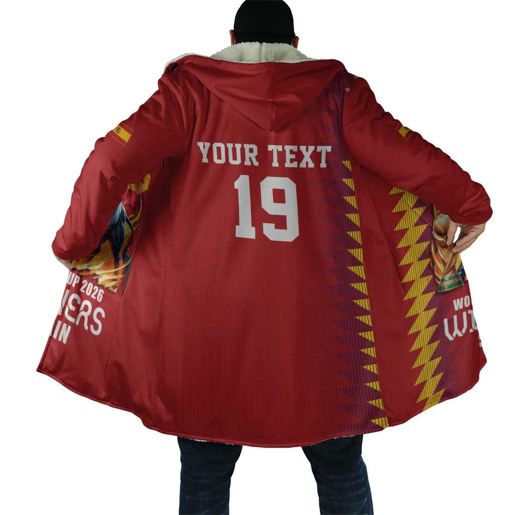 Custom World Football 2026 Spain Cloak Spanish Bull Rising Champions - Wonder Print Shop