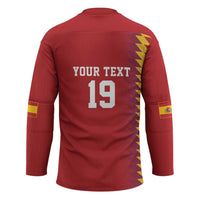 Custom World Football 2026 Spain Hockey Jersey Spanish Bull Rising Champions - Wonder Print Shop