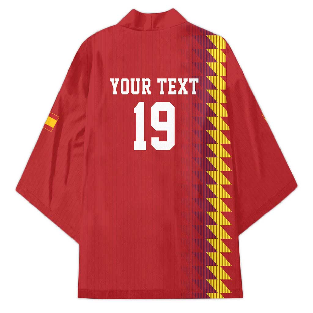 Custom World Football 2026 Spain Kimono Spanish Bull Rising Champions - Wonder Print Shop