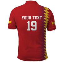 Custom World Football 2026 Spain Polo Shirt Spanish Bull Rising Champions - Wonder Print Shop