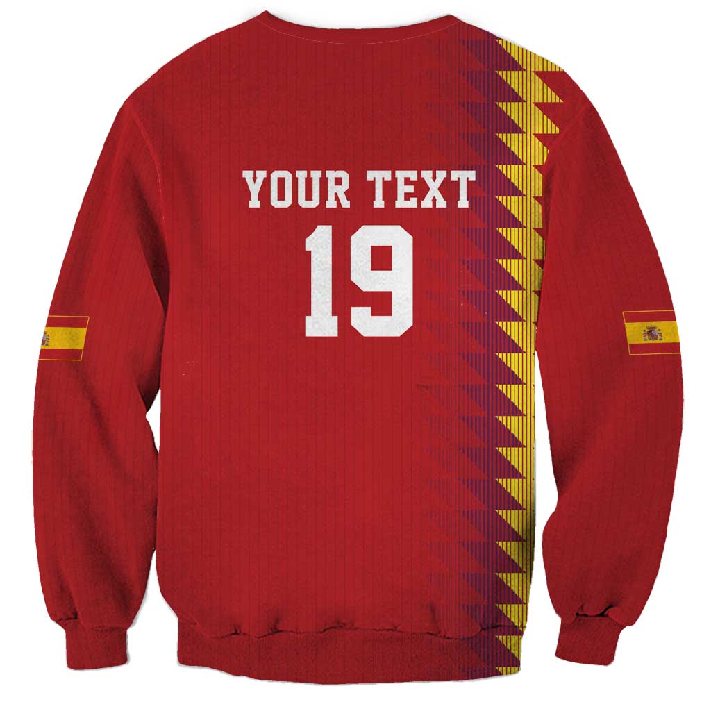 Custom World Football 2026 Spain Sweatshirt Spanish Bull Rising Champions - Wonder Print Shop
