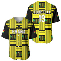Custom World Football 2026 Ghana Baseball Jersey Rise With The Black Stars