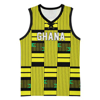 Custom World Football 2026 Ghana Basketball Jersey Rise With The Black Stars