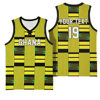 Custom World Football 2026 Ghana Basketball Jersey Rise With The Black Stars