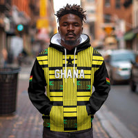 Custom World Football 2026 Ghana Hoodie Rise With The Black Stars