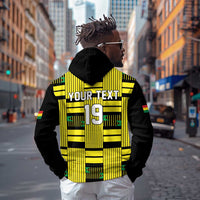 Custom World Football 2026 Ghana Hoodie Rise With The Black Stars