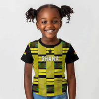 Custom World Football 2026 Ghana Kid T shirt Rise With The Black Stars