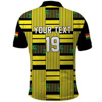 Custom World Football 2026 Ghana Polo Shirt Rise With The Black Stars