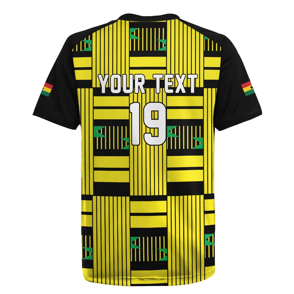 Custom World Football 2026 Ghana Rugby Jersey Rise With The Black Stars