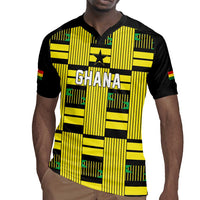 Custom World Football 2026 Ghana Rugby Jersey Rise With The Black Stars