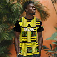Custom World Football 2026 Ghana T shirt Rise With The Black Stars