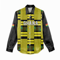 Custom World Football 2026 Ghana Women Casual Shirt Rise With The Black Stars