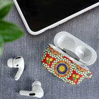 Green Sicilian Majolica Lemon Sun Art AirPods Case