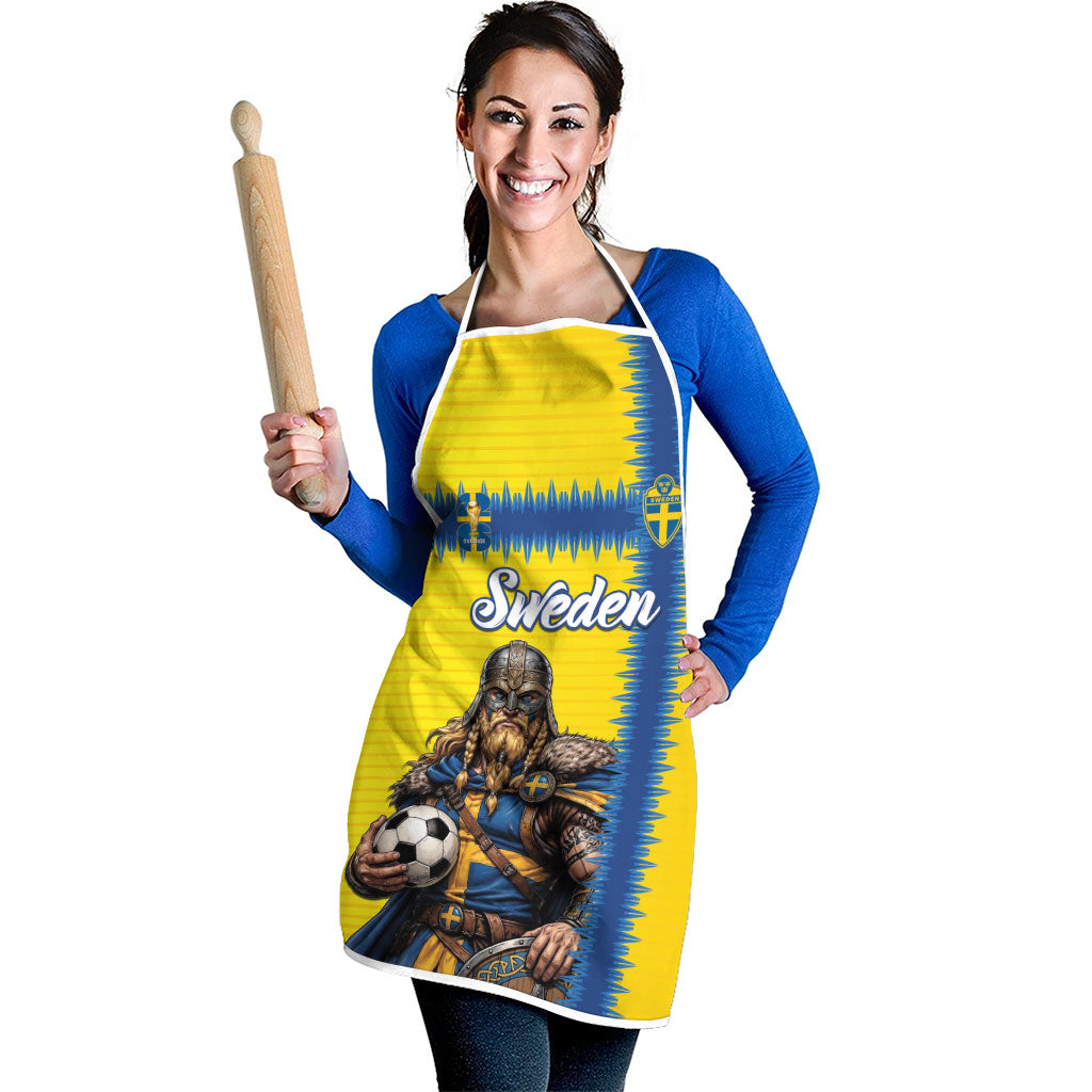 World Football 2026 Sweden Apron Go Blagult Viking Glory