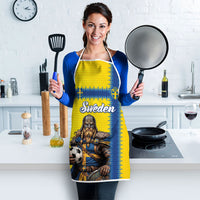 World Football 2026 Sweden Apron Go Blagult Viking Glory