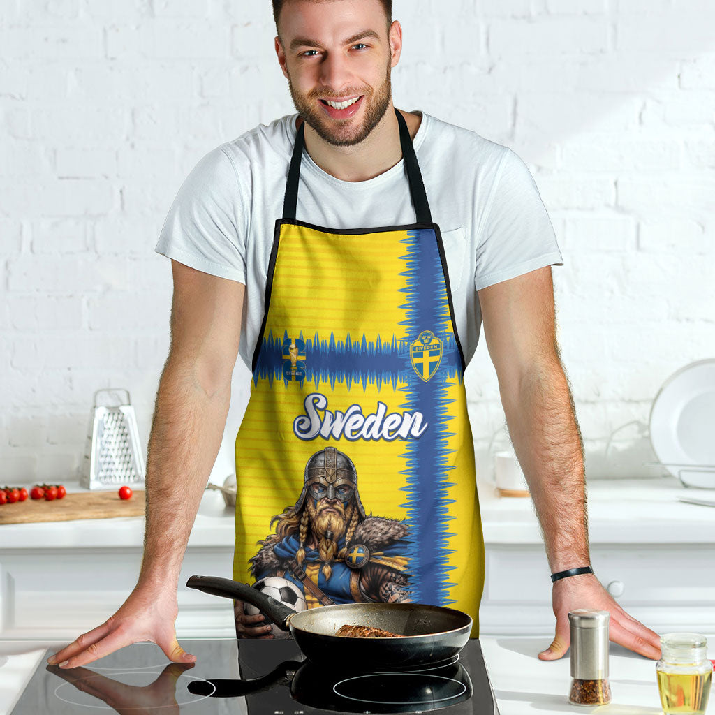 World Football 2026 Sweden Apron Go Blagult Viking Glory