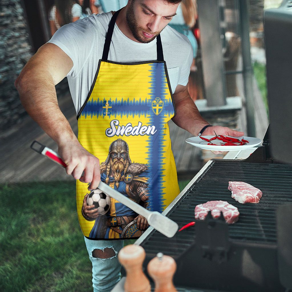 World Football 2026 Sweden Apron Go Blagult Viking Glory