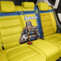 World Football 2026 Sweden Back Car Seat Cover Go Blagult Viking Glory
