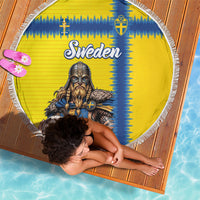 World Football 2026 Sweden Beach Blanket Go Blagult Viking Glory