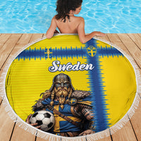 World Football 2026 Sweden Beach Blanket Go Blagult Viking Glory