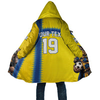 Custom World Football 2026 Sweden Cloak Go Blagult Viking Glory