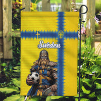 World Football 2026 Sweden Garden Flag Go Blagult Viking Glory