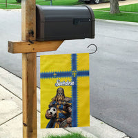 World Football 2026 Sweden Garden Flag Go Blagult Viking Glory