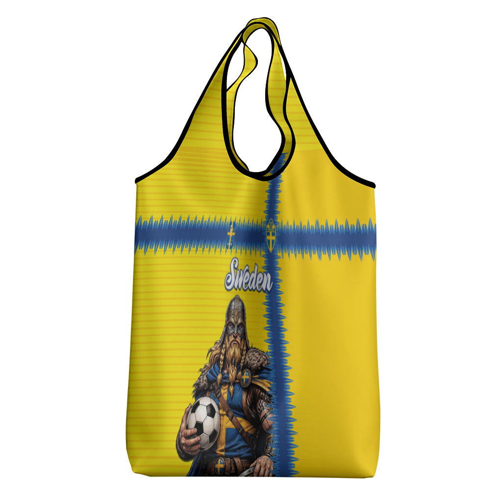 World Football 2026 Sweden Grocery Bag Go Blagult Viking Glory