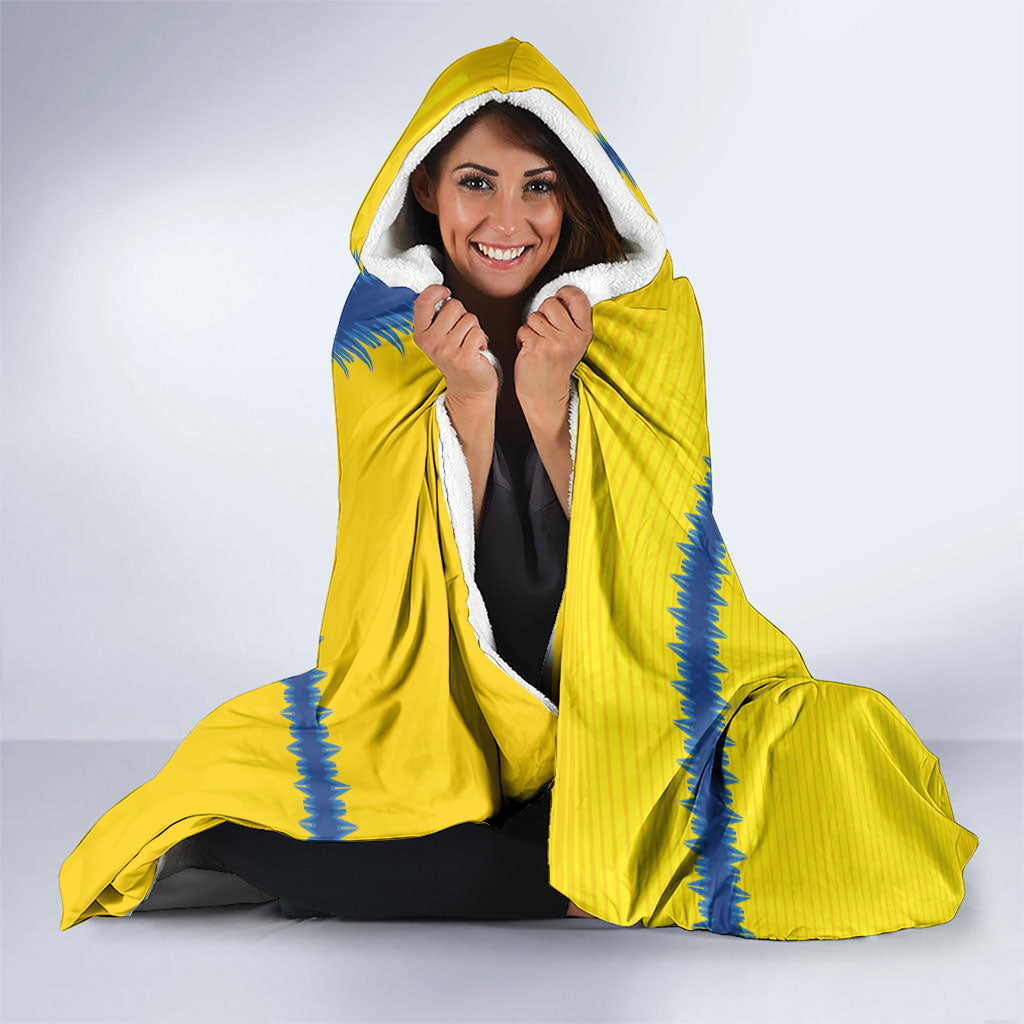 World Football 2026 Sweden Hooded Blanket Go Blagult Viking Glory