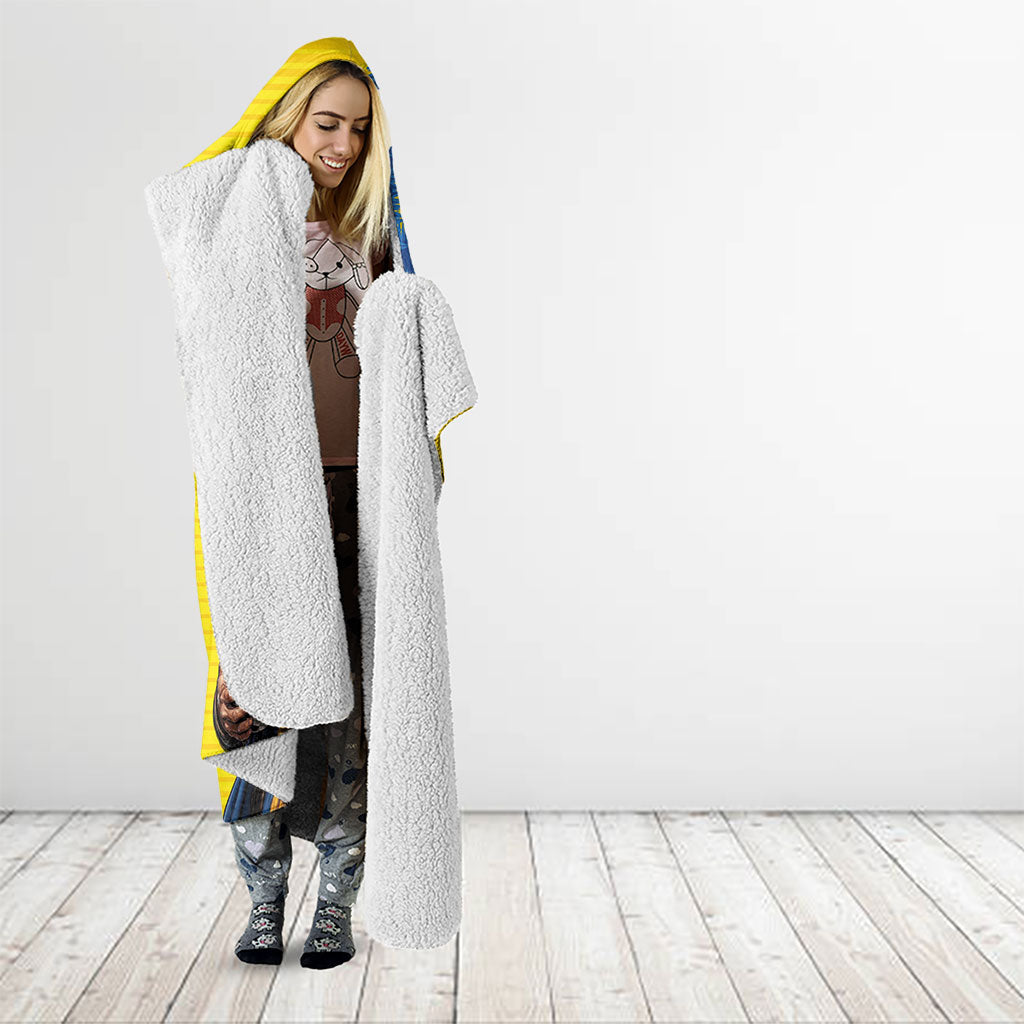 World Football 2026 Sweden Hooded Blanket Go Blagult Viking Glory