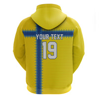 Custom World Football 2026 Sweden Hoodie Go Blagult Viking Glory