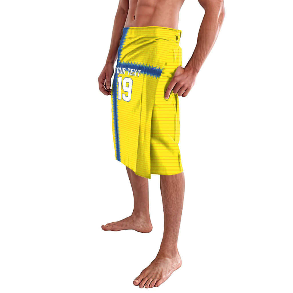 Custom World Football 2026 Sweden Lavalava Go Blagult Viking Glory