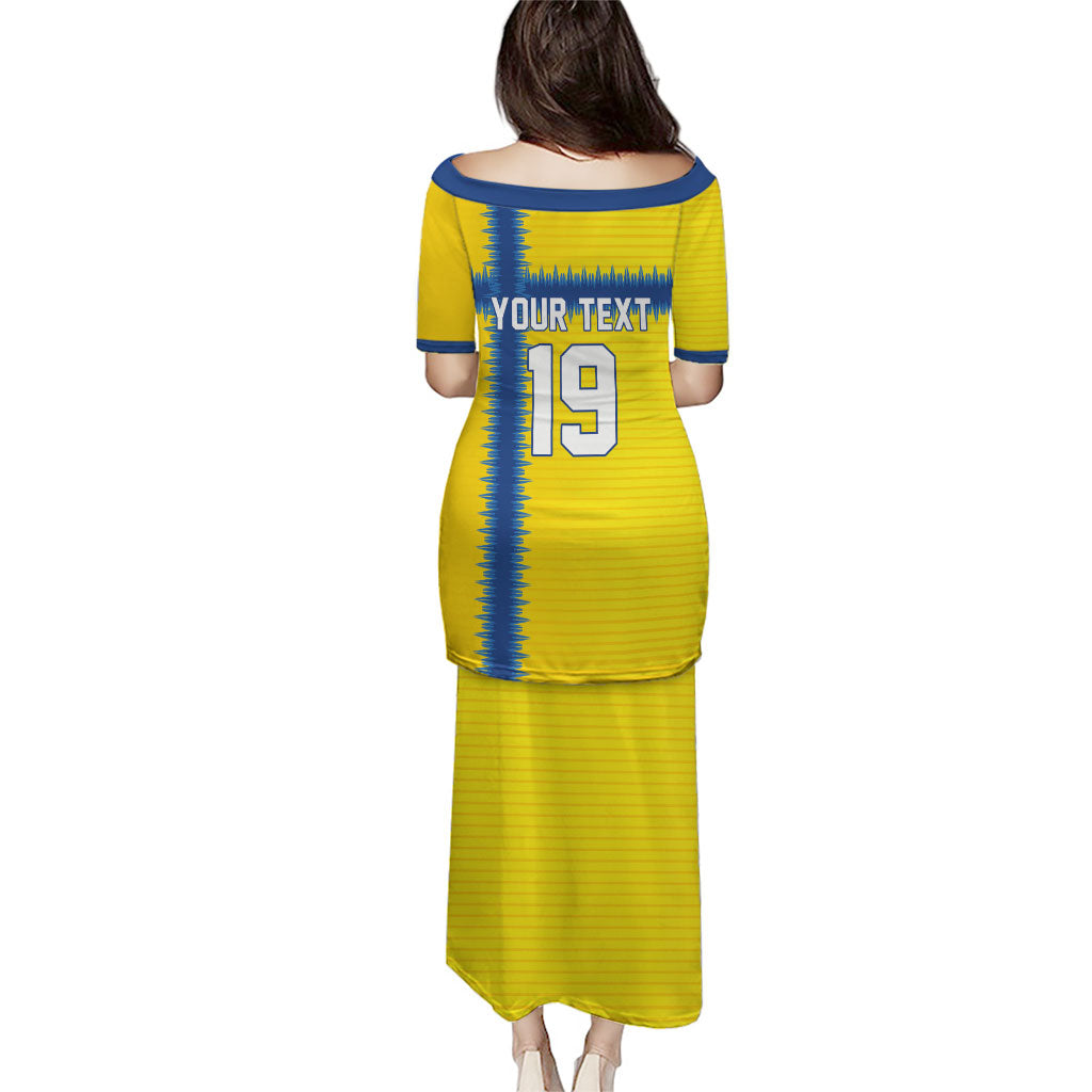Custom World Football 2026 Sweden Puletasi Go Blagult Viking Glory