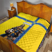 World Football 2026 Sweden Quilt Go Blagult Viking Glory