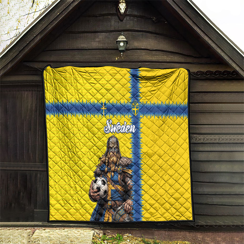 World Football 2026 Sweden Quilt Go Blagult Viking Glory
