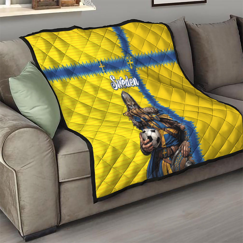 World Football 2026 Sweden Quilt Go Blagult Viking Glory