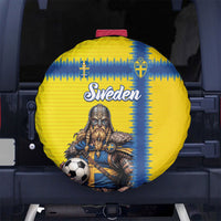 World Football 2026 Sweden Spare Tire Cover Go Blagult Viking Glory