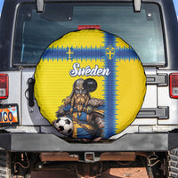 World Football 2026 Sweden Spare Tire Cover Go Blagult Viking Glory