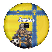 World Football 2026 Sweden Spare Tire Cover Go Blagult Viking Glory