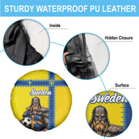 World Football 2026 Sweden Spare Tire Cover Go Blagult Viking Glory
